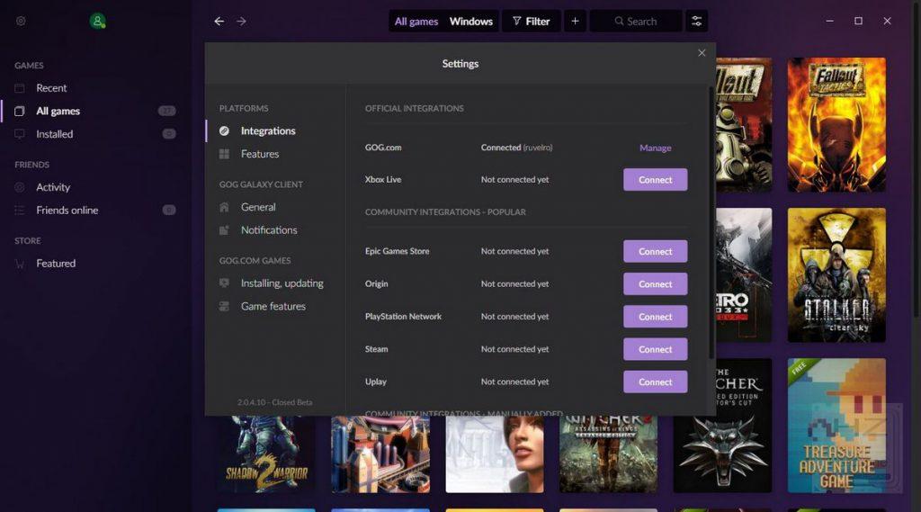 GOG Galaxy 2.0 - Review 3