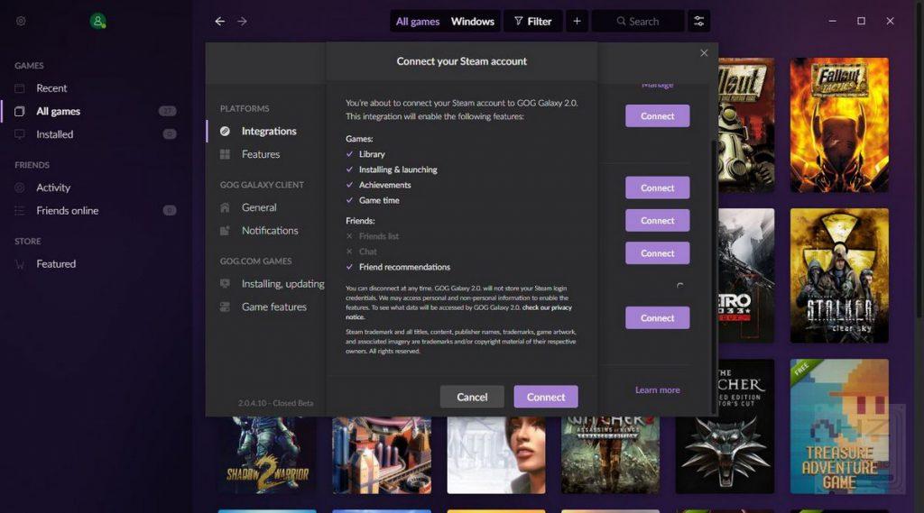 GOG Galaxy 2.0 - Review 5