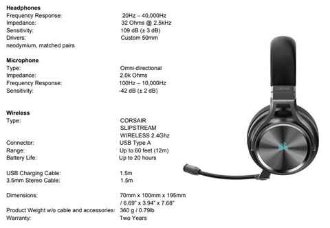 Análisis Corsair Virtuoso RGB Wireless SE versión Gunmetal, auriculares con  micrófono inalámbricos/alámbricos multiplataforma de gama alta